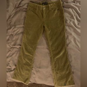 Corduroy tan pants